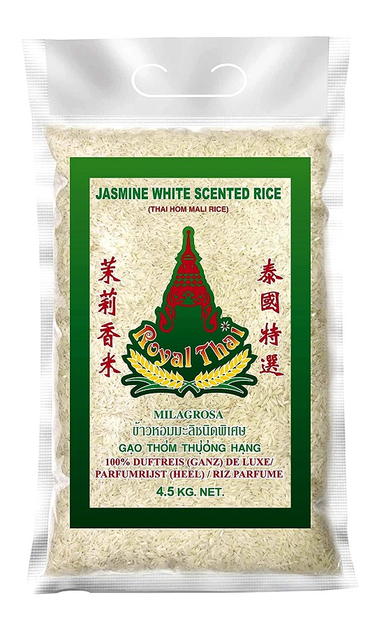 Riso thai profumato jasmine - Royal Thai 4,5 Kg.